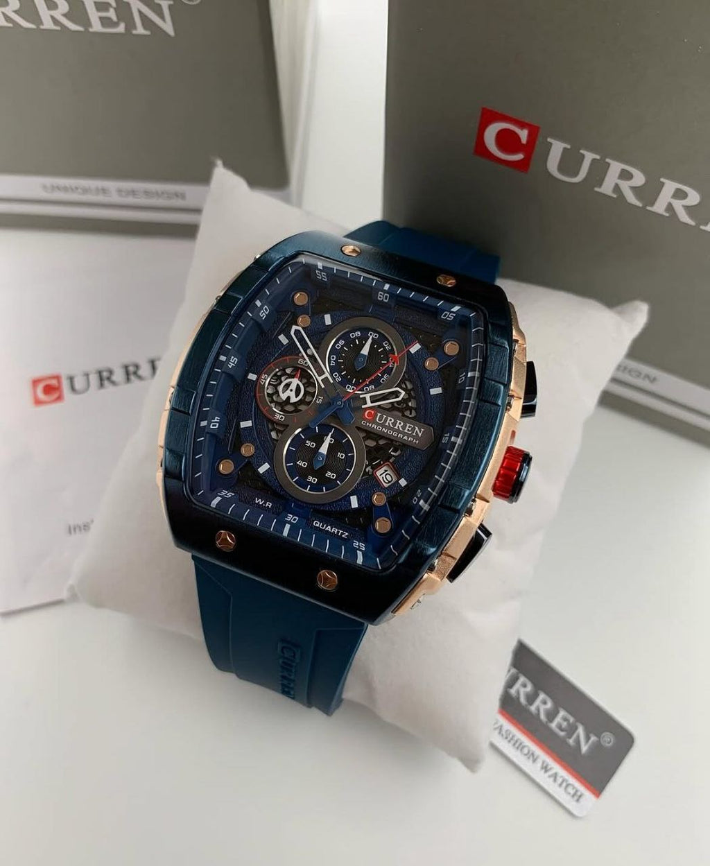 CURREN Sports Chronograph Quartz Watch  8442