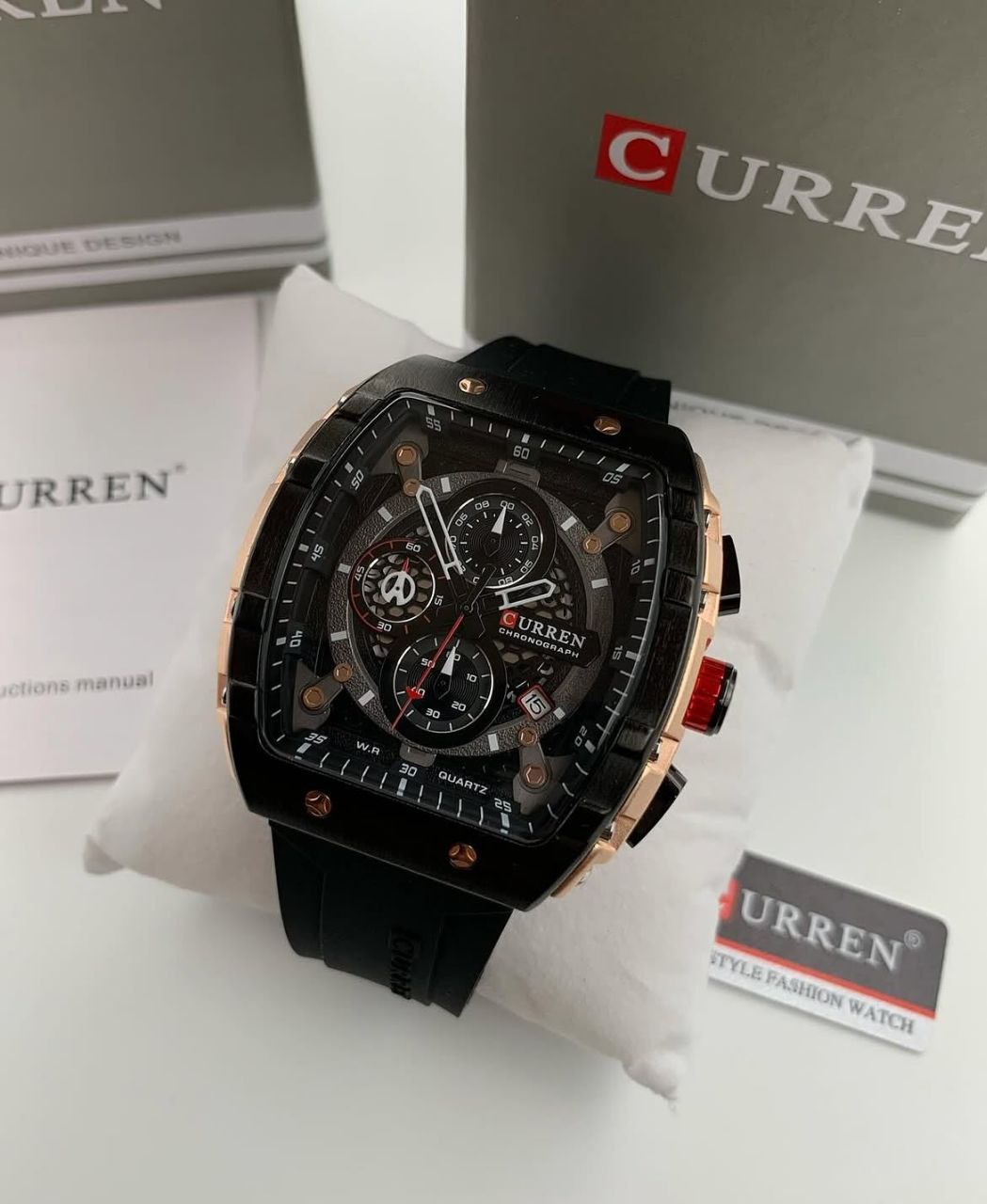 CURREN Sports Chronograph Quartz Watch  8442